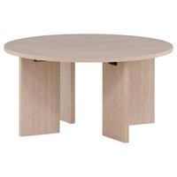 COUCHTISCH 80/80/40 cm rund Weiß  - Weiß, Design, Holzwerkstoff (80/80/40cm) - Livetastic