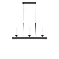 PENDELLEUCHTE Dining 82/40/8 cm  - Schwarz, Basics, Metall (82/40/8cm) - Markslöjd