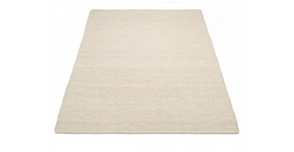 HANDWEBTEPPICH 200/250 cm Helsinki Naturfarben, Weiß  - Naturfarben/Weiß, Basics, Textil (200/250cm) - Linea Natura