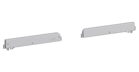 TÜRDÄMPFER 27/2/5 cm   - Silberfarben, Kunststoff/Metall (27/2/5cm) - Carryhome