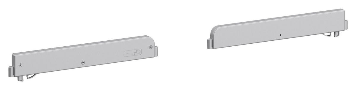 TÜRDÄMPFER 27/2/5 cm   - Silberfarben, Kunststoff/Metall (27/2/5cm) - Carryhome