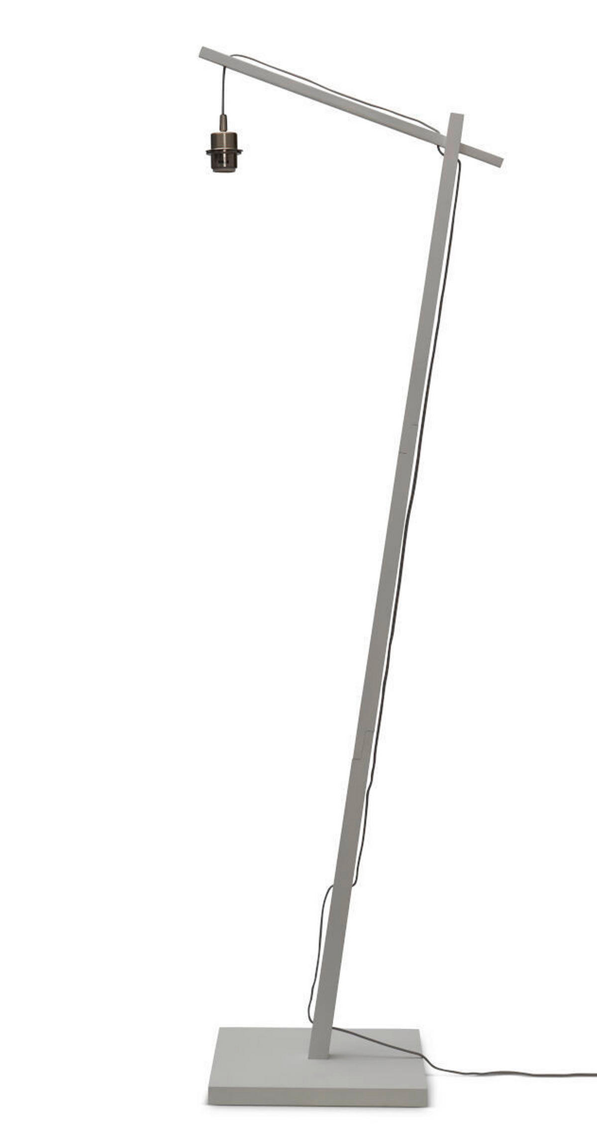 GOLVLAMPA GOOD&MOJO     - vit/naturfärgad, Trend (176/60/36cm) - Good & Mojo