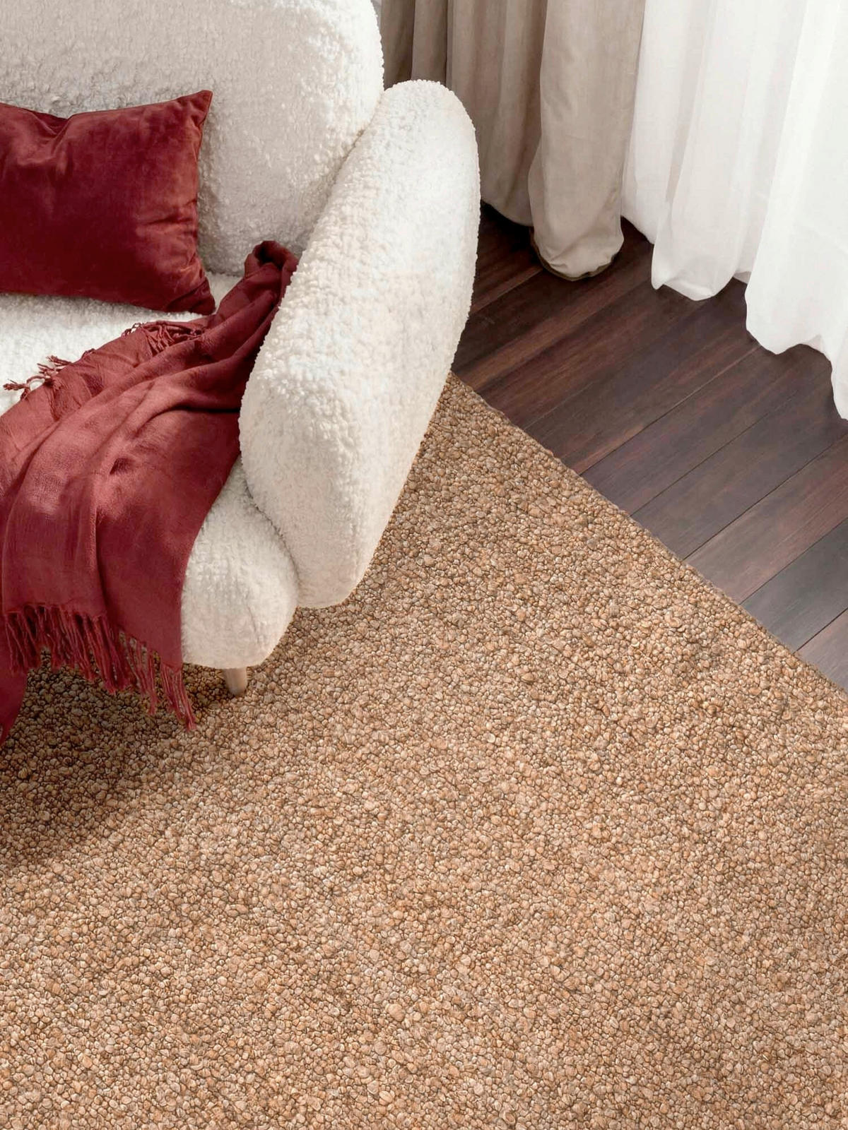 WEBTEPPICH 120/170 cm Notting Hill Beige  - Beige, Basics, Textil (120/170cm) - Ted Baker