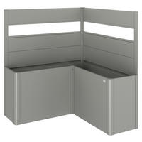 SICHTSCHUTZ ohne Hochbeet - Grau, Basics, Kunststoff/Metall (152/91/152cm) - Biohort