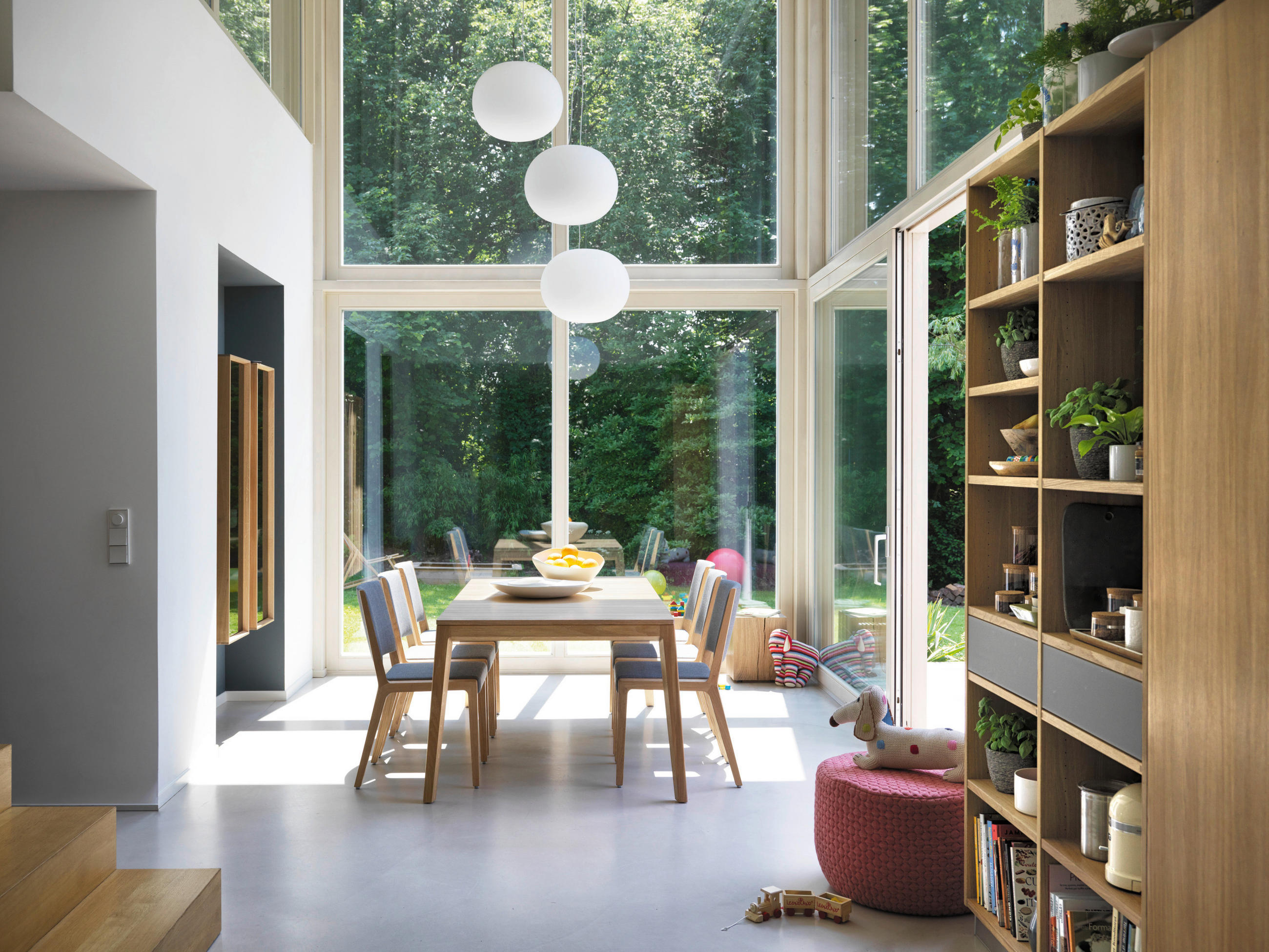 ESSTISCH in Holz 200/100/75 cm  - Eichefarben, Design, Holz (200/100/75cm) - Team 7