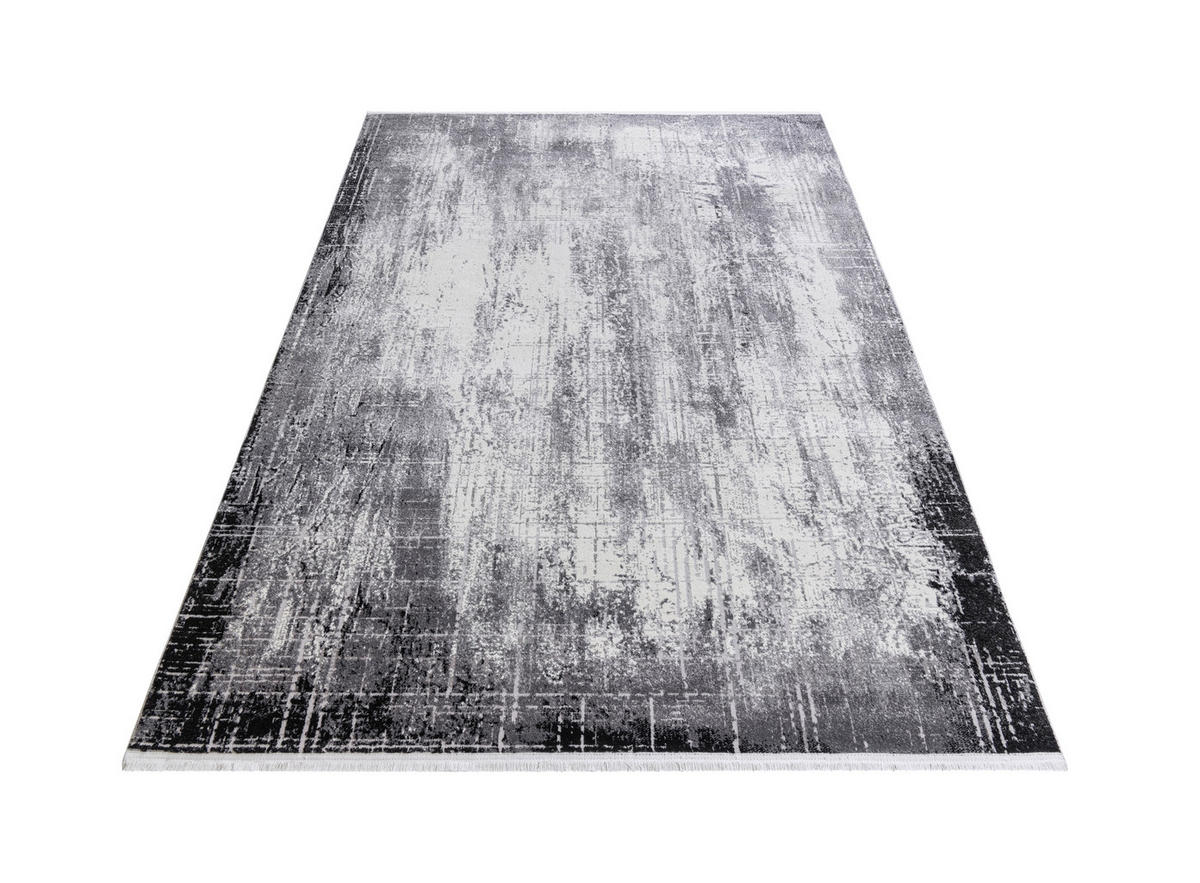WEBTEPPICH 133/195 cm Grau  - Grau, Design, Textil (133/195cm) - Novel
