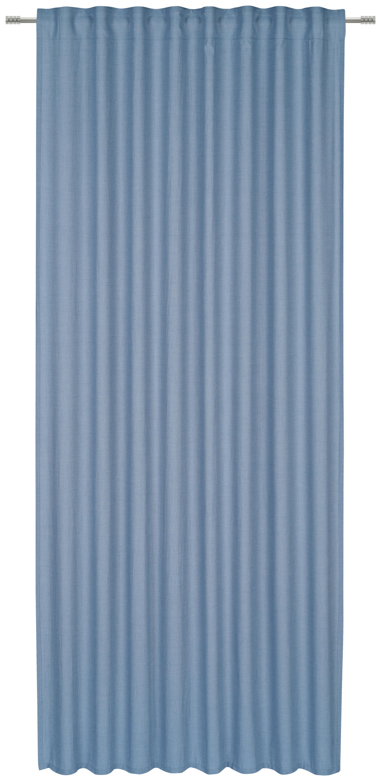 HOTOVÝ ZÁVES, nepriehľadné, 135/245 cm - modrá, Basics, textil (135/245cm) - Esposa