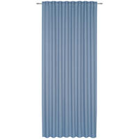 HOTOVÝ ZÁVĚS, neprůsvitné, 135/245 cm - modrá, Basics, textil (135/245cm) - Esposa