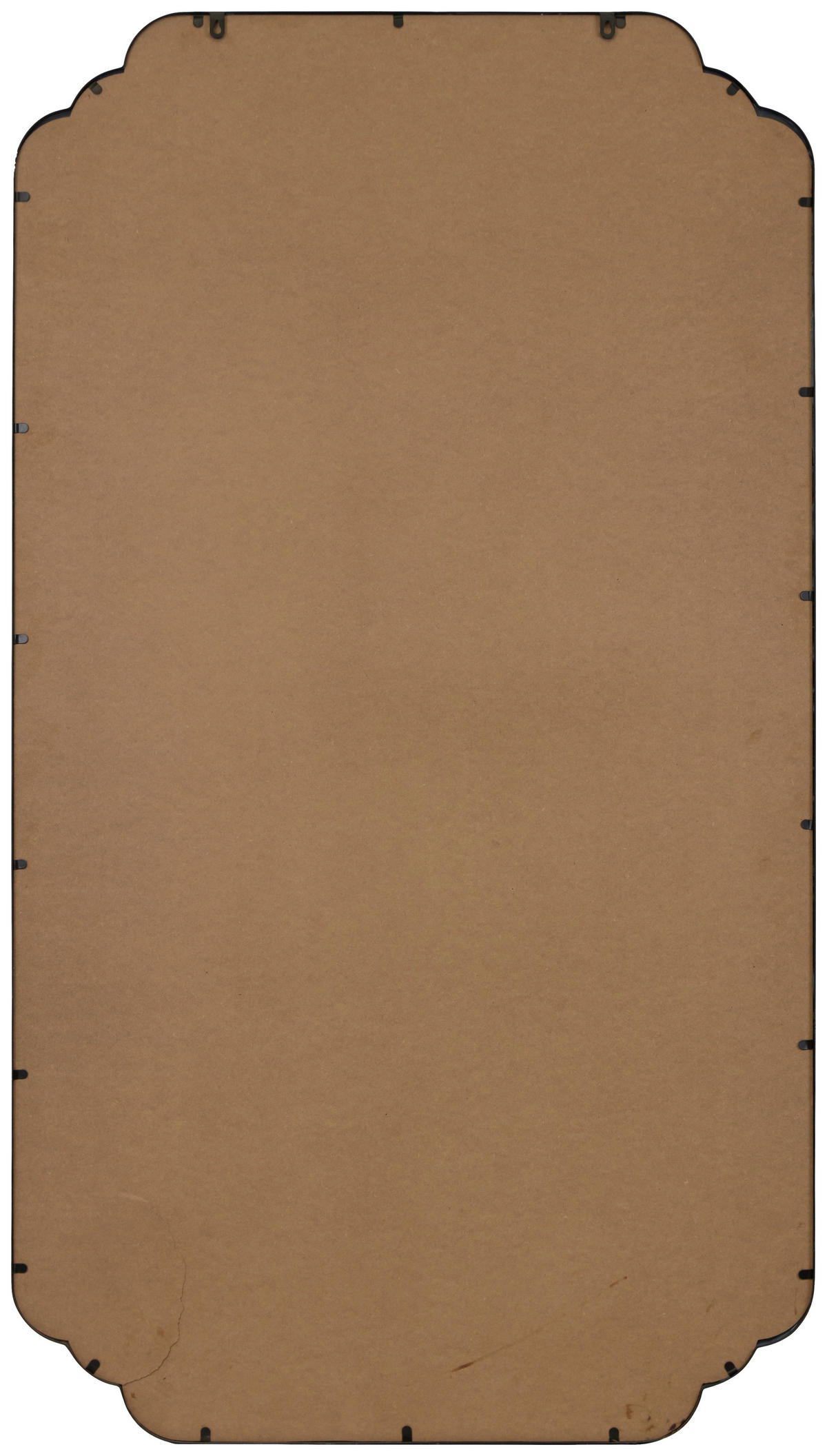 ZIDNO OGLEDALO - crna, Dizajnerski, staklo/metal (100/180/3cm) - MID.YOU