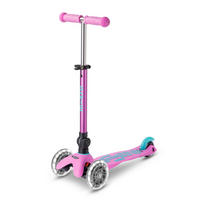 KINDERSCOOTER Mini Micro  - Flieder, Basics, Kunststoff (55/26,5/53-67cm)