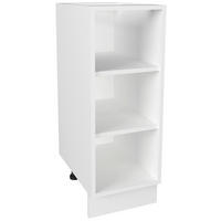 KÜCHENUNTERSCHRANK 30/81/44 cm  in Weiß  - Weiß, Design, Holzwerkstoff (30/81/44cm) - MID.YOU