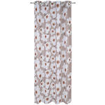 ÖSENVORHANG halbtransparent  - Taupe, Design, Textil (140/245cm) - Esposa