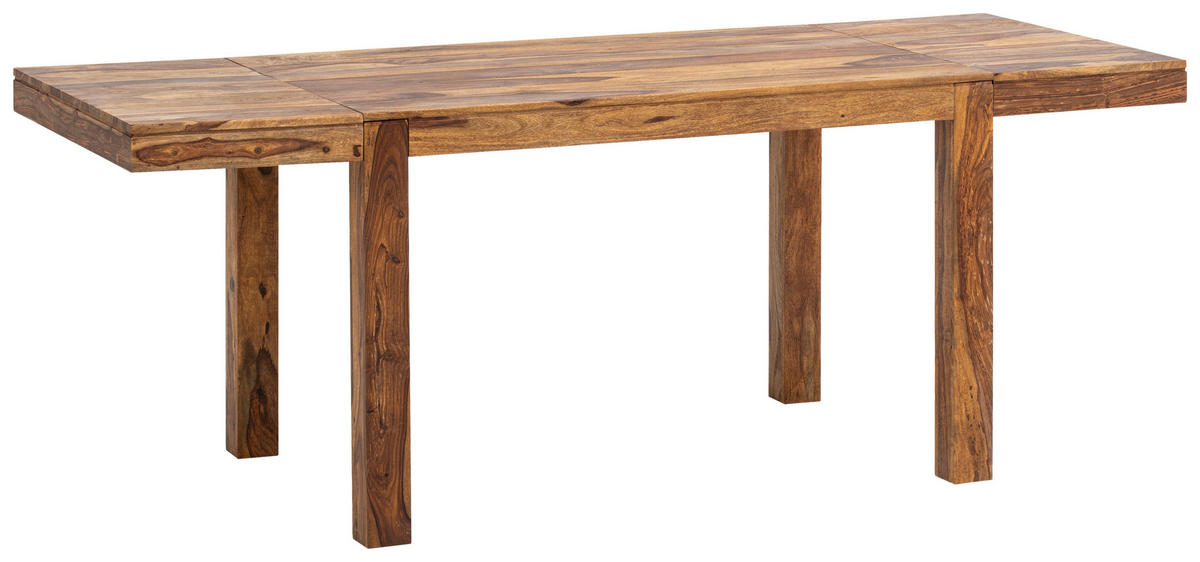 ESSTISCH Sheesham massiv rechteckig Sheeshamfarben  - Sheeshamfarben, Design, Holz (120/80/76cm) - MID.YOU
