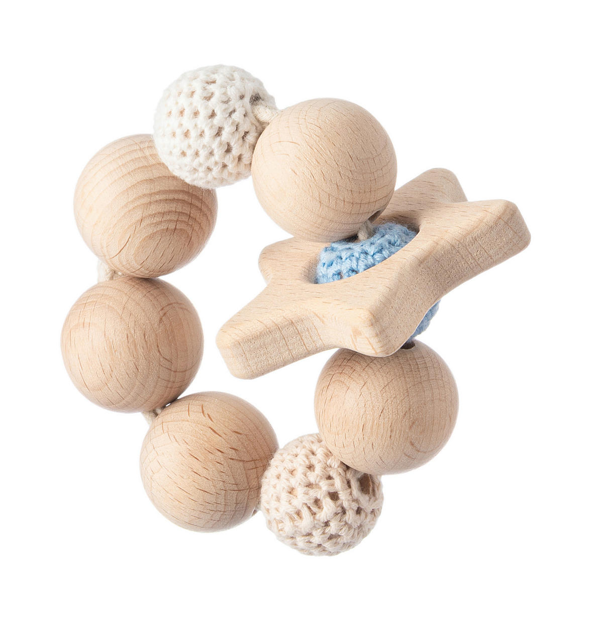 JÁTÉKKÉSZLET GYEREKEKNEK - fehér, Basics, textil/fa - Patinio