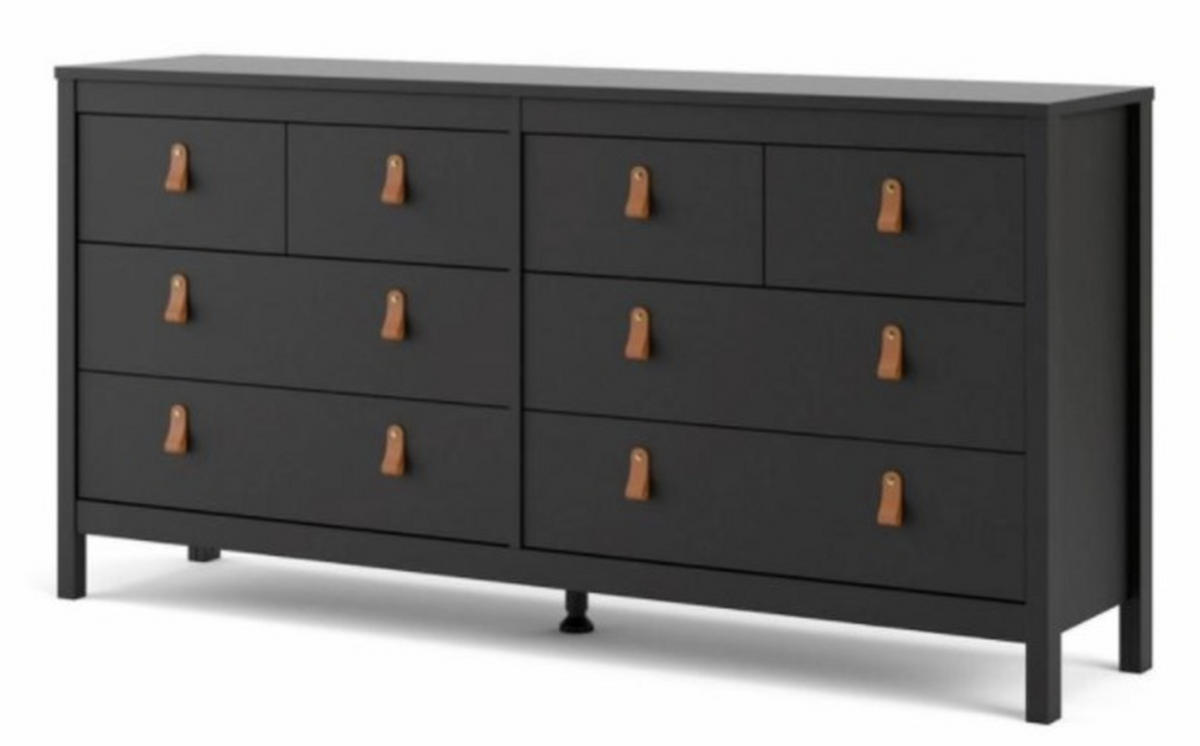 SIDEBOARD 159,4/79,7/38,4 cm  - brun/aluminiumfärg, Design, metall/trämaterial (159,4/79,7/38,4cm) - Best Price