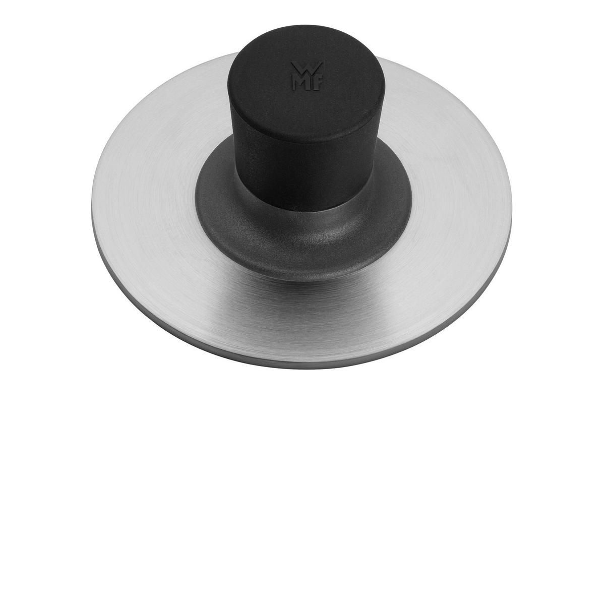 HAMBURGERPRESSE   - Edelstahlfarben/Schwarz, Basics, Kunststoff/Metall (12,5cm) - WMF