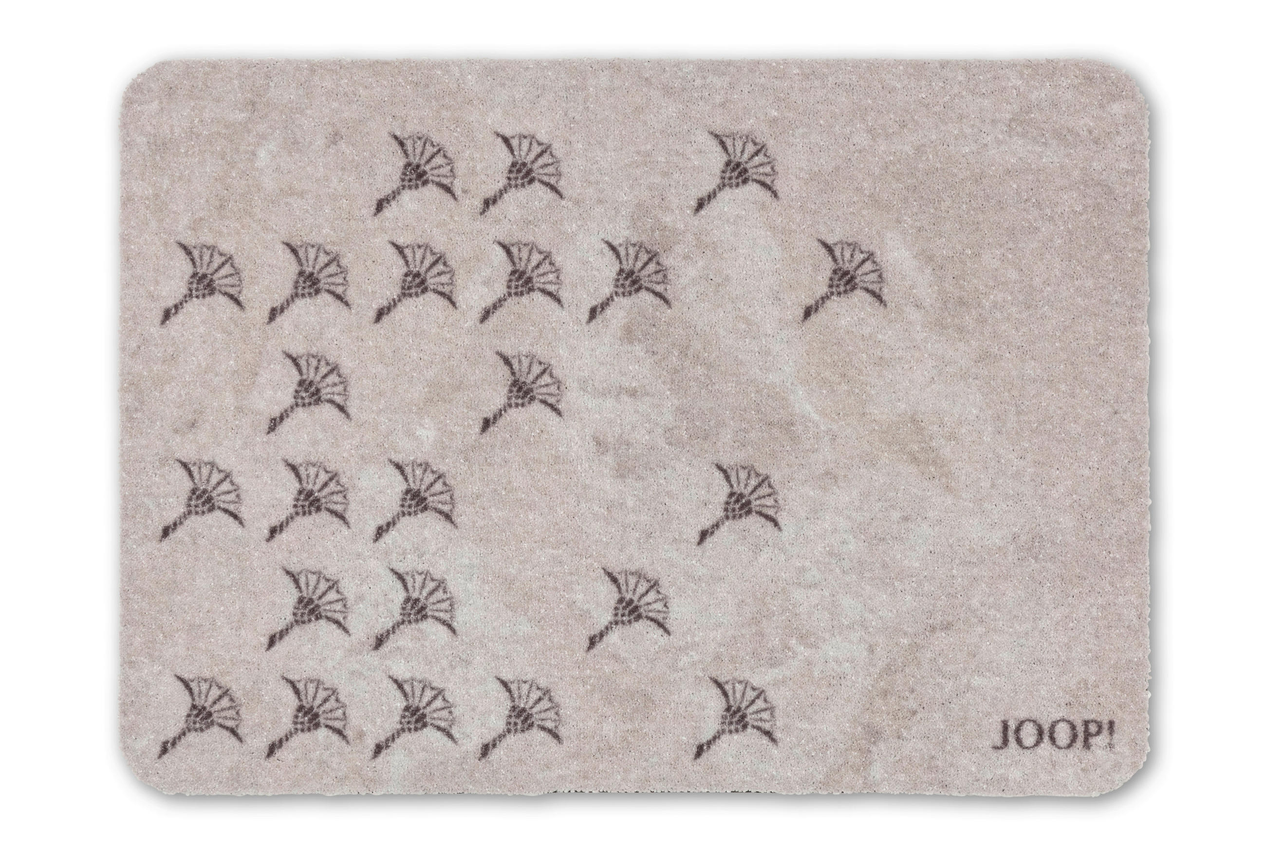 FUSSMATTE - Taupe, Design, Kunststoff (67/110cm) - Joop!