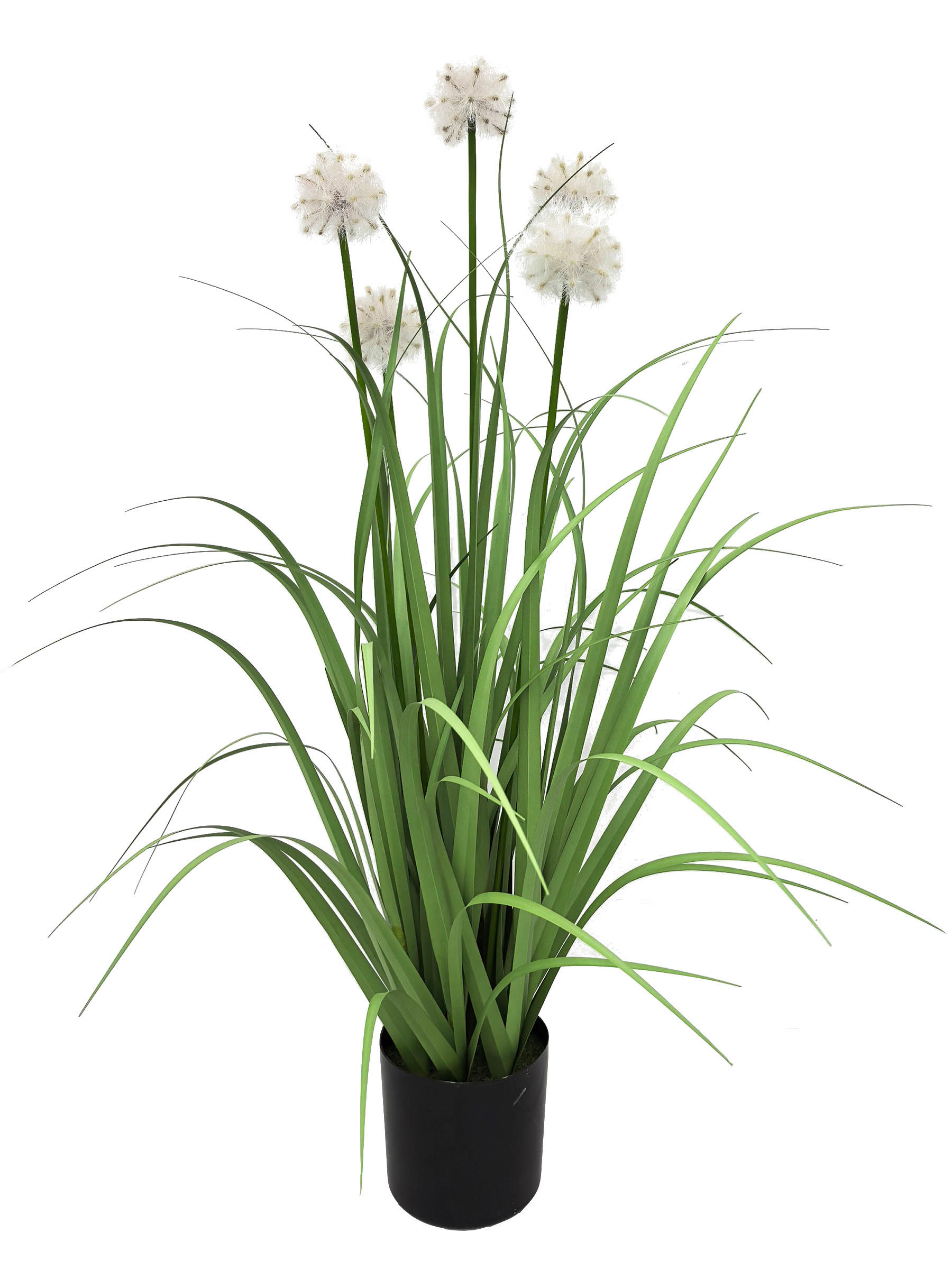 DEKOGRAS - Weiß/Hellgrün, Basics, Kunststoff/Metall (81cm) - Ambia Home