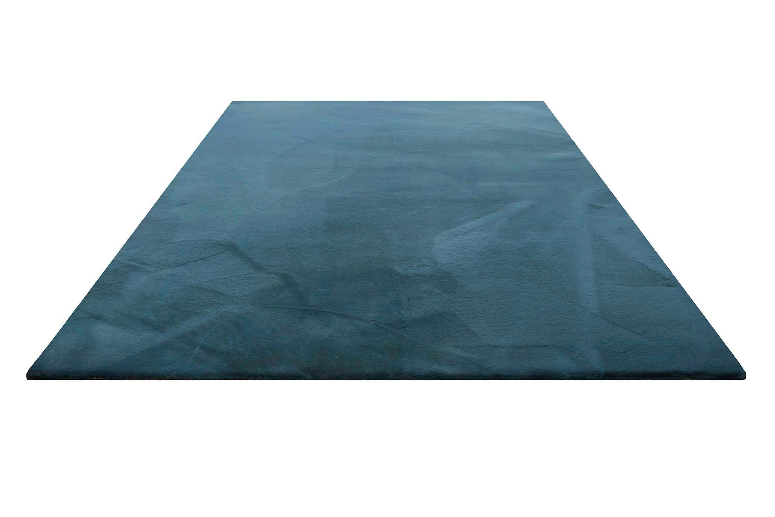 Wecon Home Hochflorteppich Vita Petrol 70x140 cm