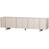 LOWBOARD 200/53/46 cm  - Hellgrau, Design, Holz (200/53/46cm) - Livetastic