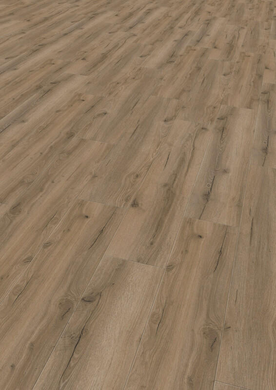 VINYLBODEN Novo Spa Eiche Victoria 100054001  per  m² - Eichefarben, Design, Kunststoff (122/22,5/0,5cm) - Tilo