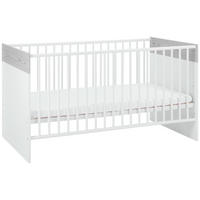 DĚTSKÁ POSTÝLKA  140 cmx70 cm - bílá/barvy pinie, Basics, dřevo/kompozitní dřevo (143/77/80cm) - My Baby Lou