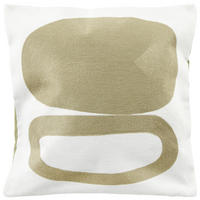 KISSENHÜLLE 45/45 cm  - Olivgrün, Basics, Textil (45/45cm) - Novel