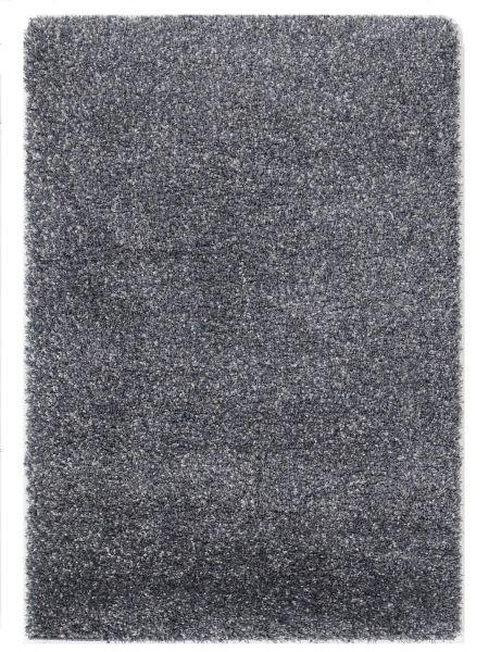 HOCHFLORTEPPICH 120/170 cm Fashion Shaggy Blau, Grau  - Blau/Grau, Basics, Textil (120/170cm) - Novel