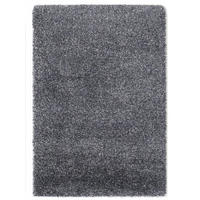 HOCHFLORTEPPICH 120/170 cm Fashion Shaggy Blau, Grau  - Blau/Grau, Basics, Textil (120/170cm) - Novel
