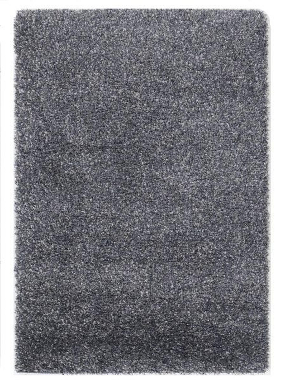 HOCHFLORTEPPICH 120/170 cm Fashion Shaggy Blau, Grau  - Blau/Grau, Basics, Textil (120/170cm) - Novel