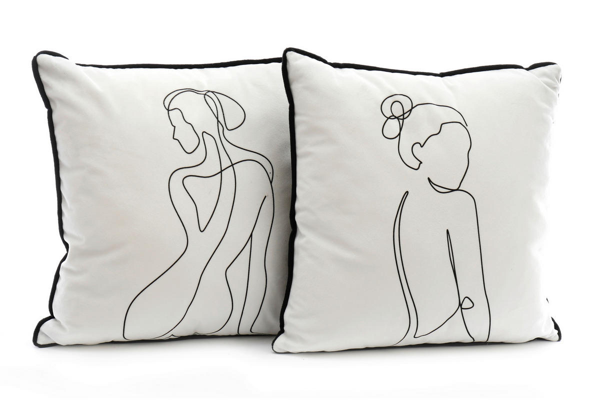 DEKORAČNÝ VANKÚŠ 40/40 cm - Basics (40/40cm)