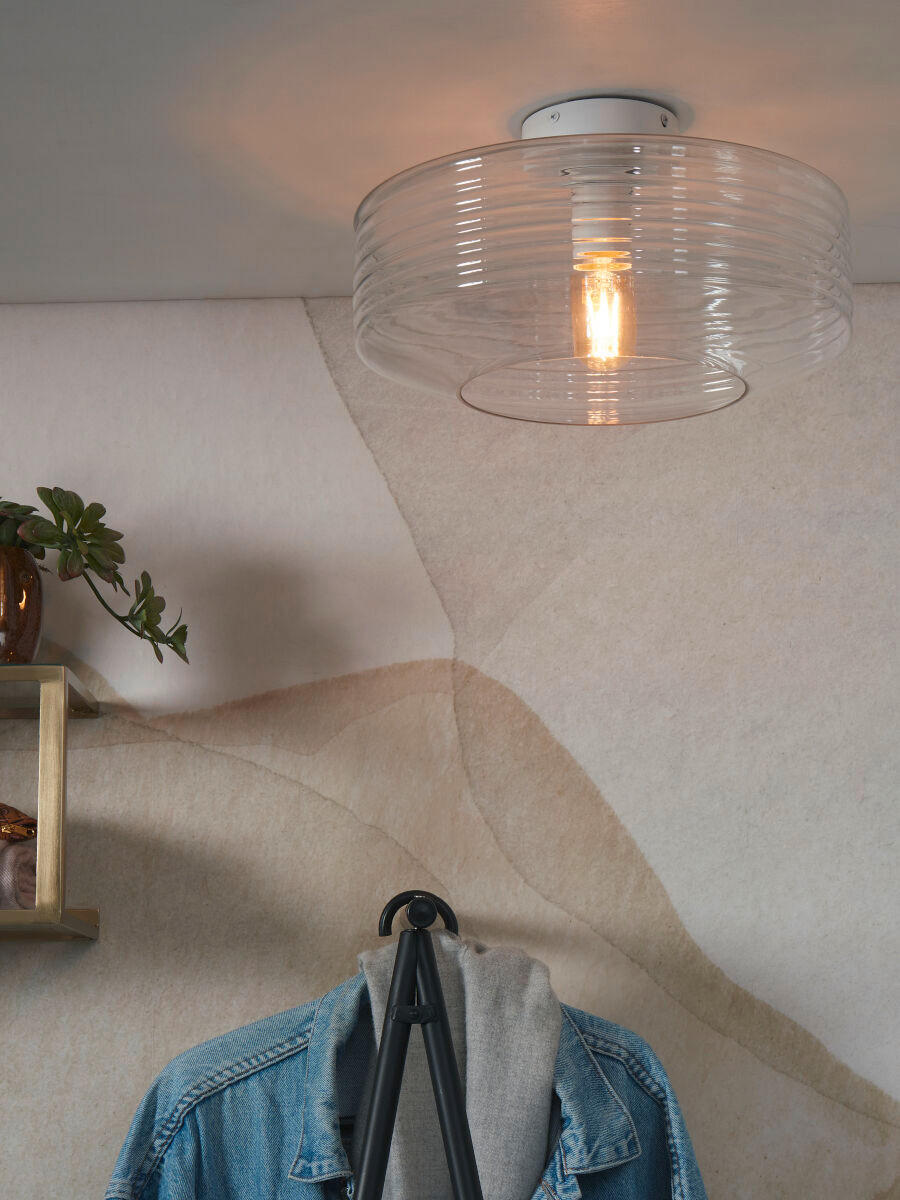 TAKLAMPA 35/20 cm  - transparent, Trend, glas (35/20cm) - It's about Romi