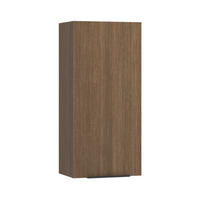HÄNGESCHRANK 30/64/20 cm  - Dunkelbraun/Schwarz, KONVENTIONELL, Holzwerkstoff/Metall (30/64/20cm) - Held