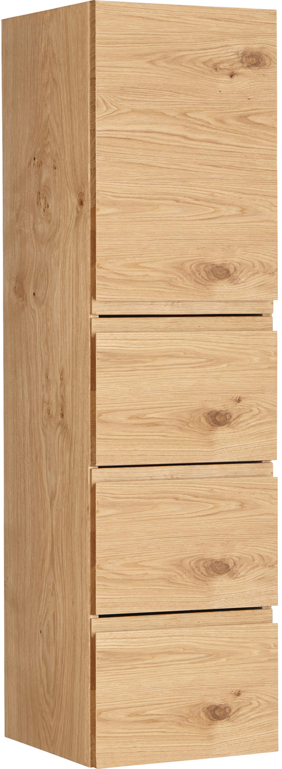MIDISCHRANK 35/125/37 cm  - Eichefarben, Design, Holz/Holzwerkstoff (35/125/37cm) - Novel