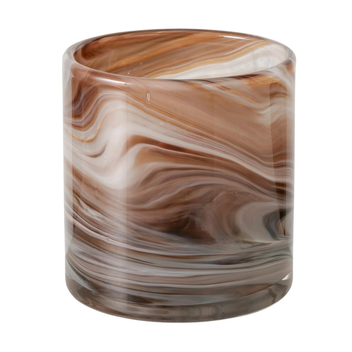 LJUSLYKTA - brun, Basics, glas (8,5/9cm) - Boltze Home