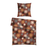 BETTWÄSCHE Satin 135/200 cm  - Braun, Textil (135/200cm) - Esposa