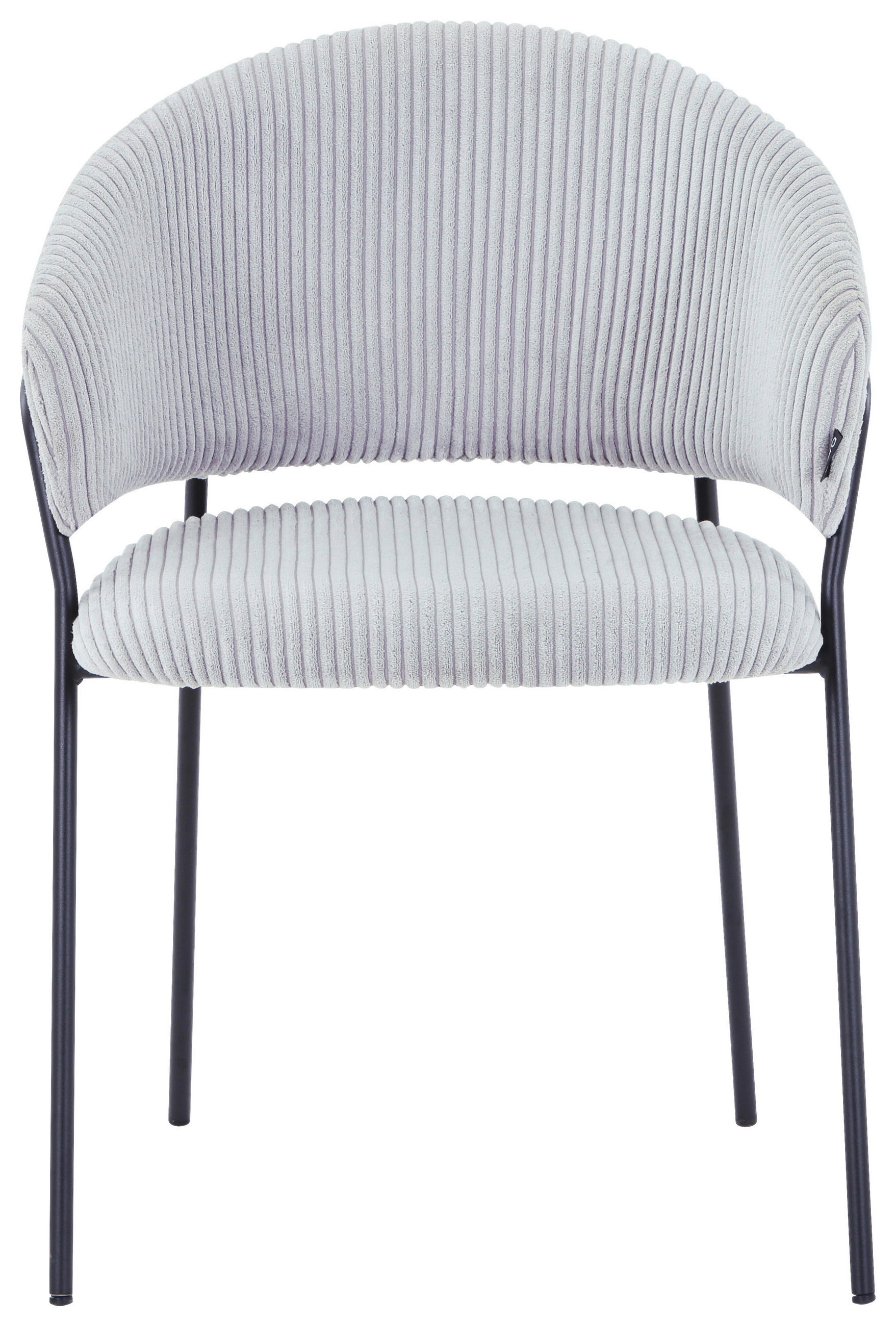 STOLICA  svijetlo siva, crna  metal, tekstil      - svijetlo siva/crna, metal/tekstil (57/80/55cm) - Hom`in
