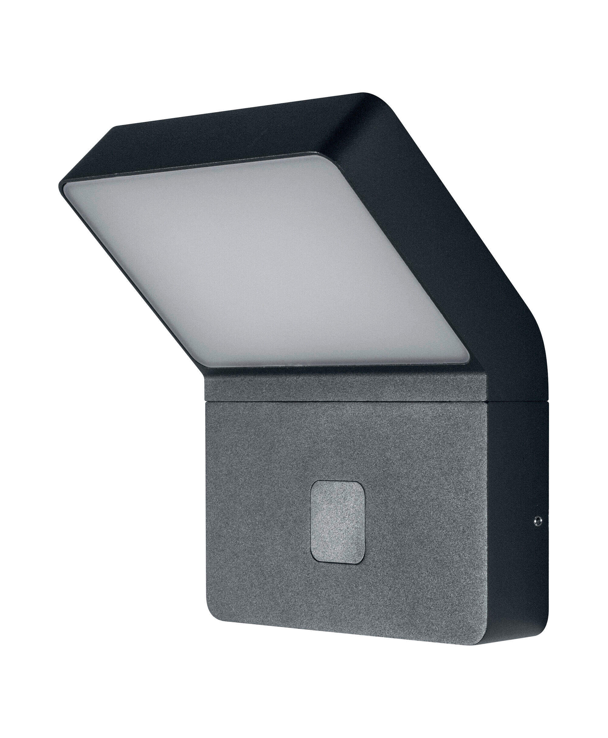 LED-AUßENLEUCHTE 11,8/17,6/21,2 cm   - Dunkelgrau, Basics, Kunststoff/Metall (11,8/17,6/21,2cm) - Osram