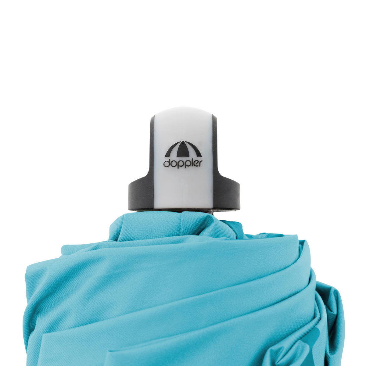 SONNENSCHIRM 156 cm Hellblau  - Anthrazit/Hellblau, MODERN, Textil/Metall (156cm) - Doppler