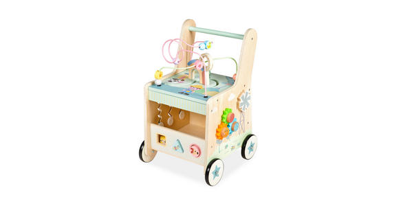 LAUFLERNWAGEN  - Multicolor, Trend, Holz/Metall (31/35/50cm) - My Baby Lou