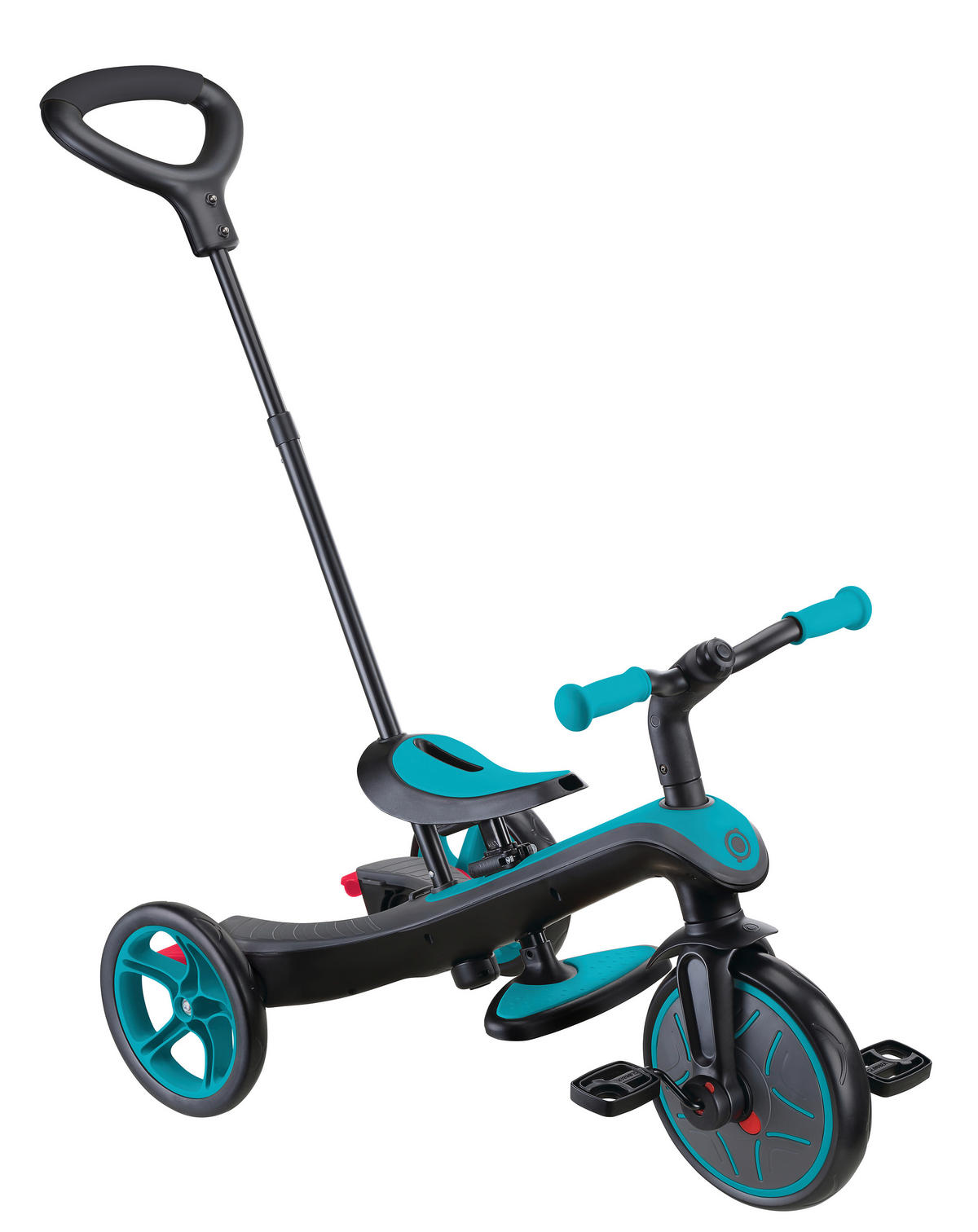DREIRAD EXPLORER TRIKE 4in1  - Türkis, Basics, Kunststoff (95/47/97.5cm) - GLOBBER