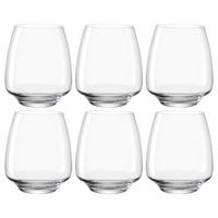 GLÄSERSET Cesti 6-teilig  - Transparent, Basics, Glas (9/10,3/9cm) - Leonardo