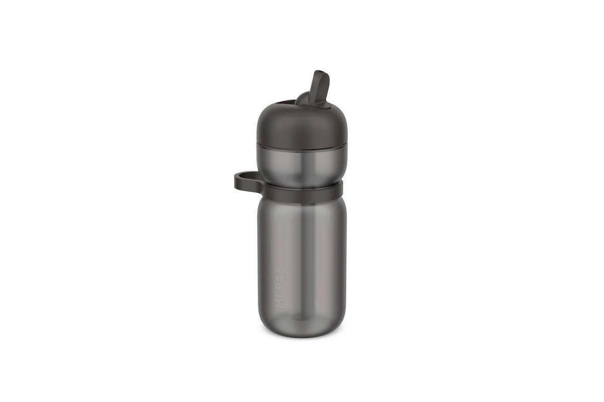 UNIVERSALFLASCHE Flip Sport  - Anthrazit, KONVENTIONELL, Kunststoff (600ml) - Mepal