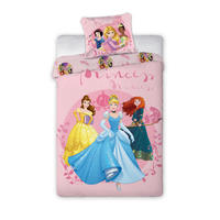 DJEČJA POSTELJINA 140/200 cm   - pink, Basics, tekstil (140/200cm) - Disney