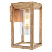 ZUNANJA STOJEČA SVETILKA  Candela   15/16,5/27 cm          - naravne barve/prozorno, Natur, kovina/umetna masa (15/16,5/27cm)