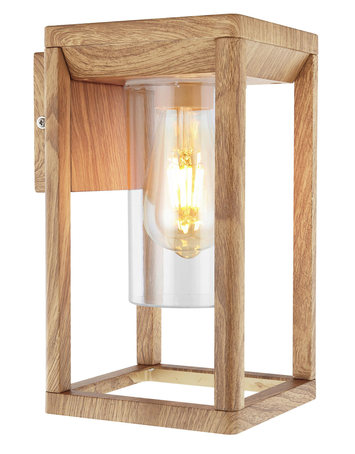 ZUNANJA STOJEČA SVETILKA  Candela   15/16,5/27 cm          - naravne barve/prozorno, Natur, kovina/umetna masa (15/16,5/27cm)