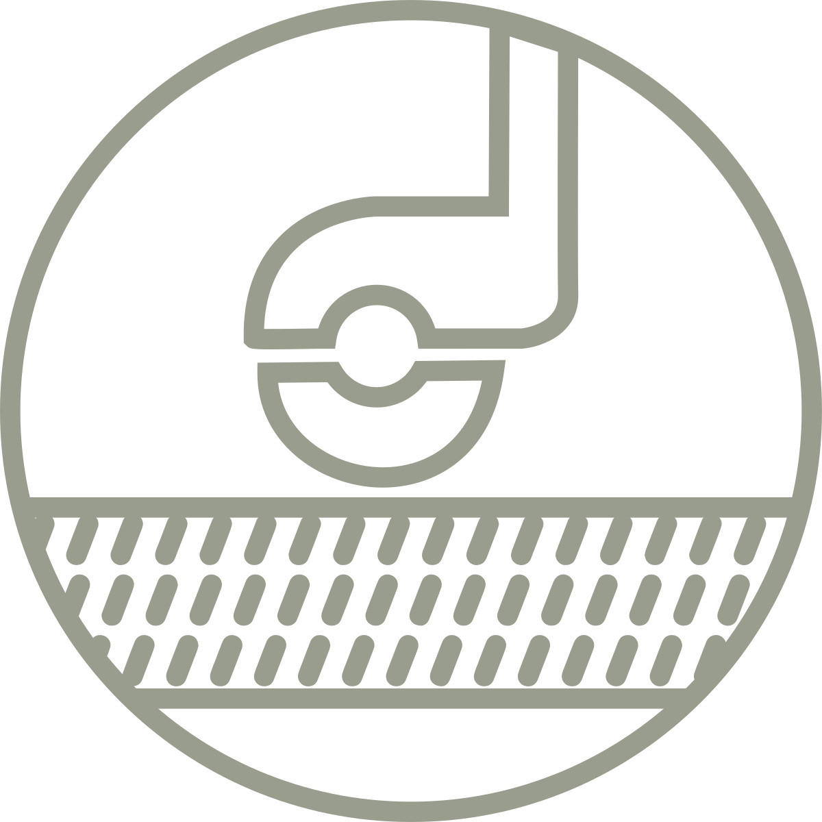 WEBTEPPICH 160 cm Dunkelgrün  - Dunkelgrün, Trend, Textil (160cm)