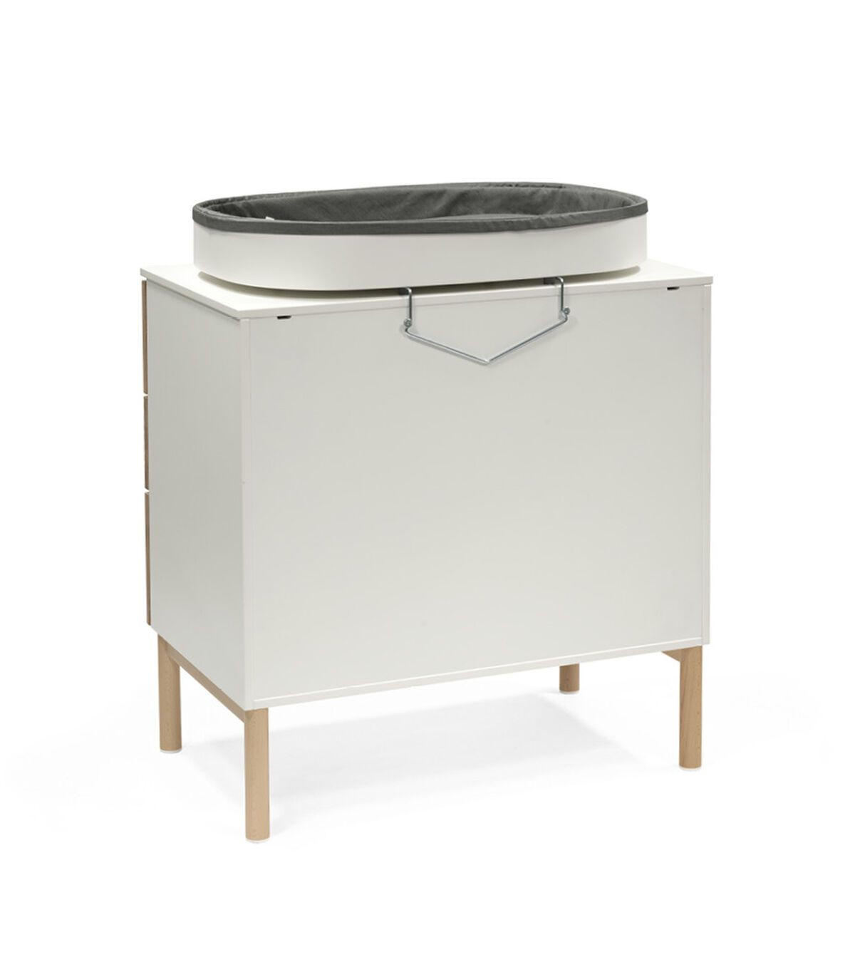 PREVIJALNI NASTAVEK  Sleepi Changer    80/54/10 cm       - Basics, leseni material/les (80/54/10cm) - Stokke