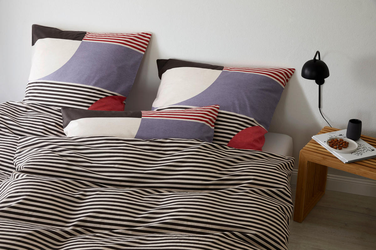 BETTWÄSCHE Dune Perkal 155/220 cm  - Koralle, Basics, Textil (155/220cm) - Yes for bed