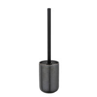 WC-BÜRSTENGARNITUR - Dunkelgrau/Schwarz, KONVENTIONELL, Keramik/Kunststoff (10,5/39,5/10,5cm) - Schöner Wohnen